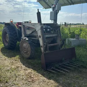 WHITE 2-65 DIESEL MFWD LOADER TRACTOR