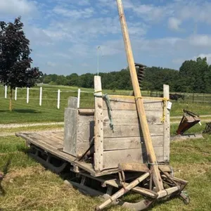 HEAVY SLEIGH WITH 10FT PLATFORM