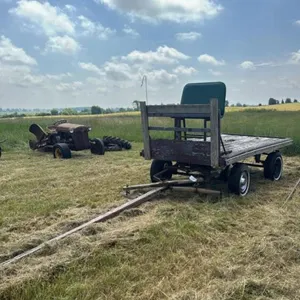 10FT WAGON ON SPRINGS WITH TONGUE