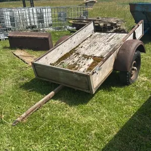 SHOP BUILT UTILITY TRAILER