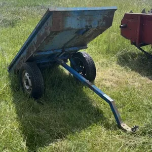 SHOP BUILT ALL METAL UTILITY DUMP TRAILER
