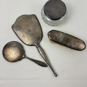 Birks Sterling Vanity Set