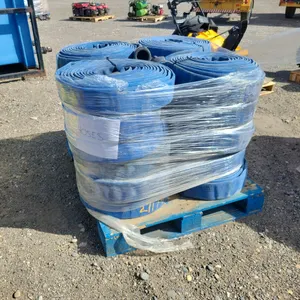 Pallet of fire hoses