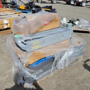 caterpillar heavy Duty engine aftercooler core and Pallet of plastic panels,box of 2 Ametek rotron b