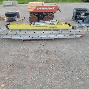 Pallet of variety sizes of ladders