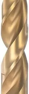 New Twist Drill Bit 12.9mm Titanium Coated (HSS-E) M42 High Speed Steel 8% Cobalt Straight Shank for Stainless Steel Aluminum Alloy Metal