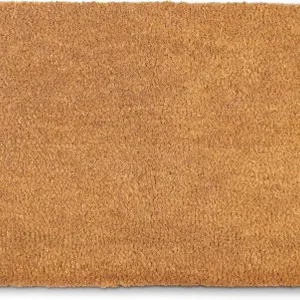 MAINEVENT Plain Coir Blank Doormat Coir 30x17 Inch for Screen Printing, Blank Door Mat for Crafts, Plain Welcome Mat for Small Biz