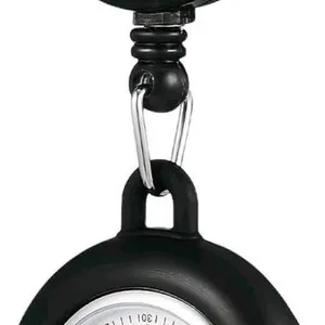 New Retractable Watch Clip-on Watch with Second Hand with Silicon Cover for Nurses Doctors