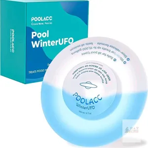 New Poolacc Winter UFO Closing Kit for Pool Closing – Treats Up to 15,000 Gallons, Easy-to-Use Clarifier & Enzyme for Above-Ground and In-Ground P