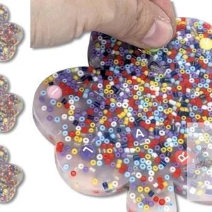 3 New Shamrock-Shaped Lucky Picky Pads : Satisfies The Urge To Pick! Remeltable Reusable Sensory Toys for Skin Picking, Skin Picking Fidget Toys, Skin