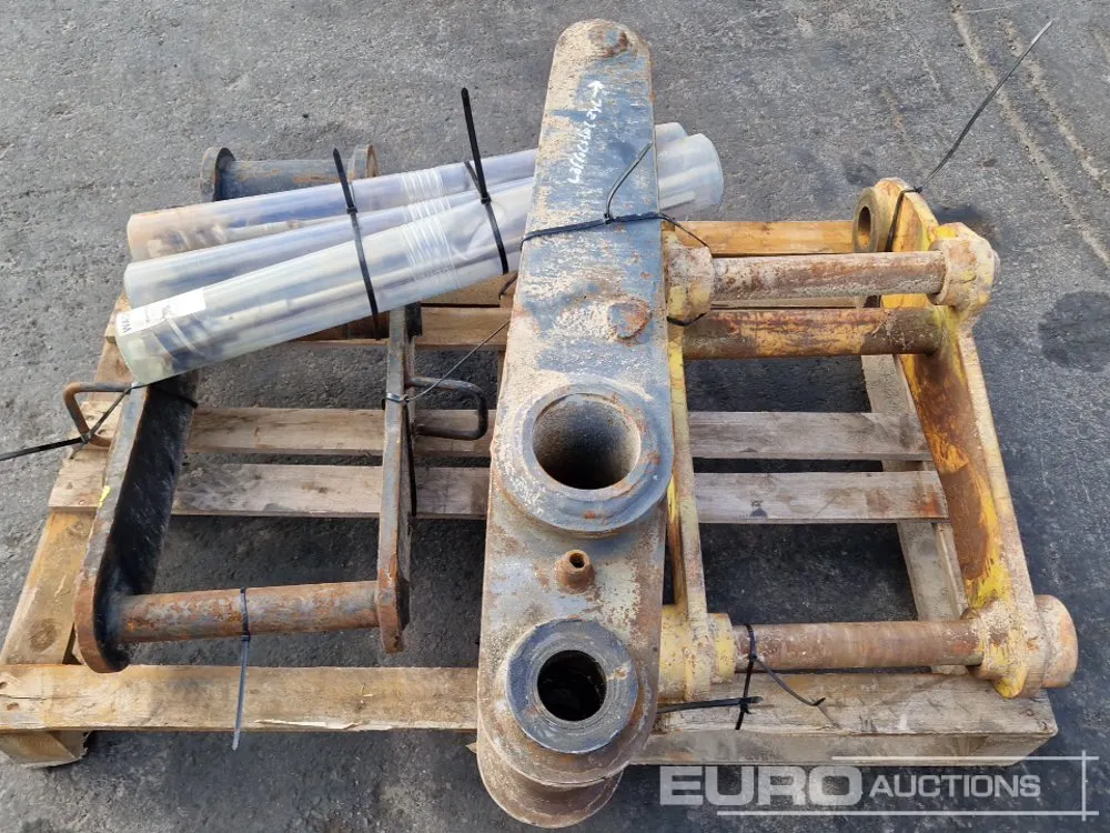 Terex Grapple Adapter (3 of) + 550x65 Concrete Drill Bits (3 of)