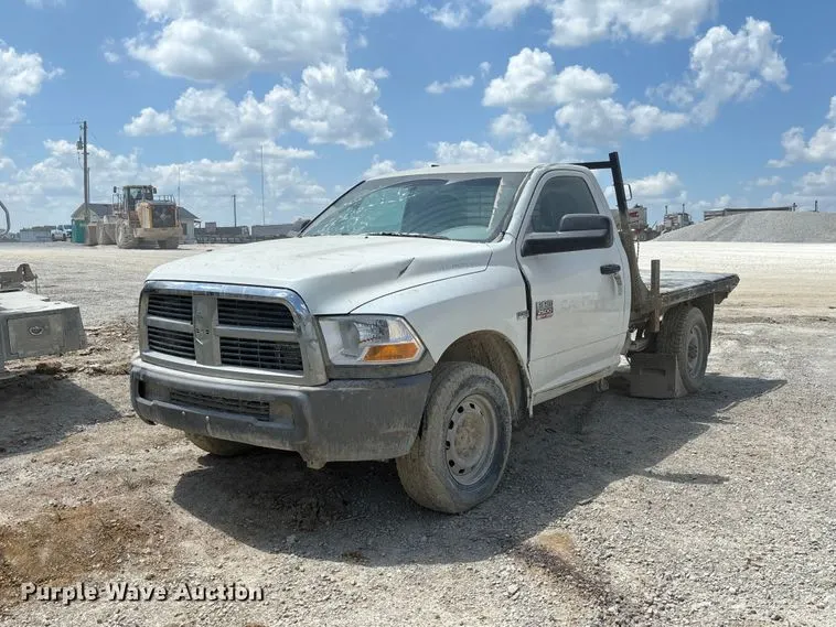 2010 Dodge Ram 2500 flatbed pickup truck