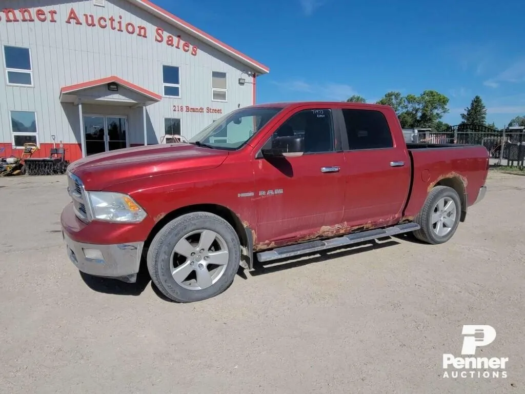 2010 Dodge Ram 1500 Pickup 4X4 V8, 5.7