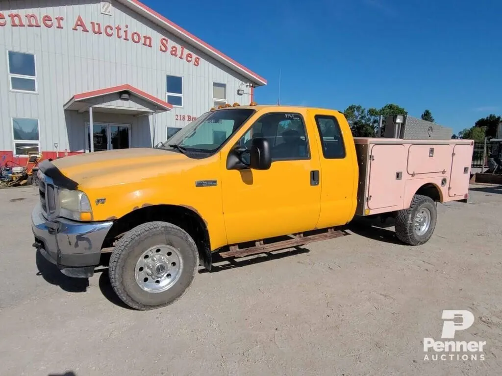 2002 Ford F350 Service Truck 4X4 5.4L, V8
