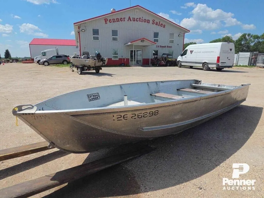 1996 Alumarine HD-16 Aluminum Boat