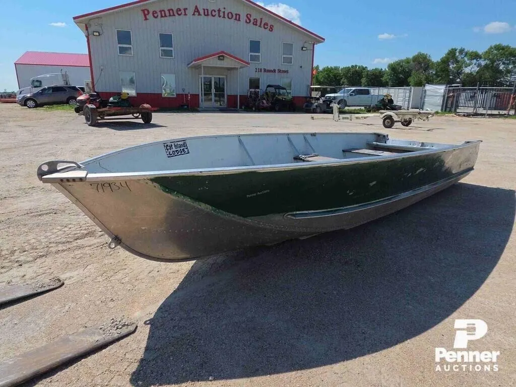 1996 Alumarine HD-16 Aluminum Boat
