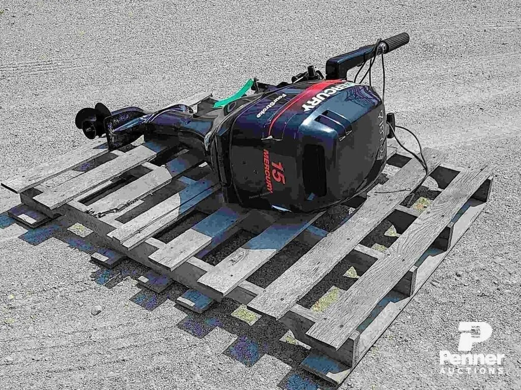 2003 Mercury 15HP 4-Stroke Electric Start O/B Moto