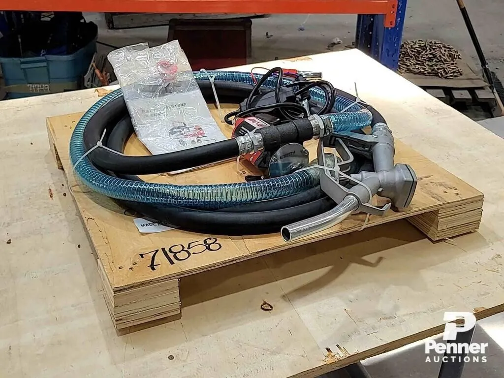 12V 20 GPM Gasoline Transfer Pump w/ Hose