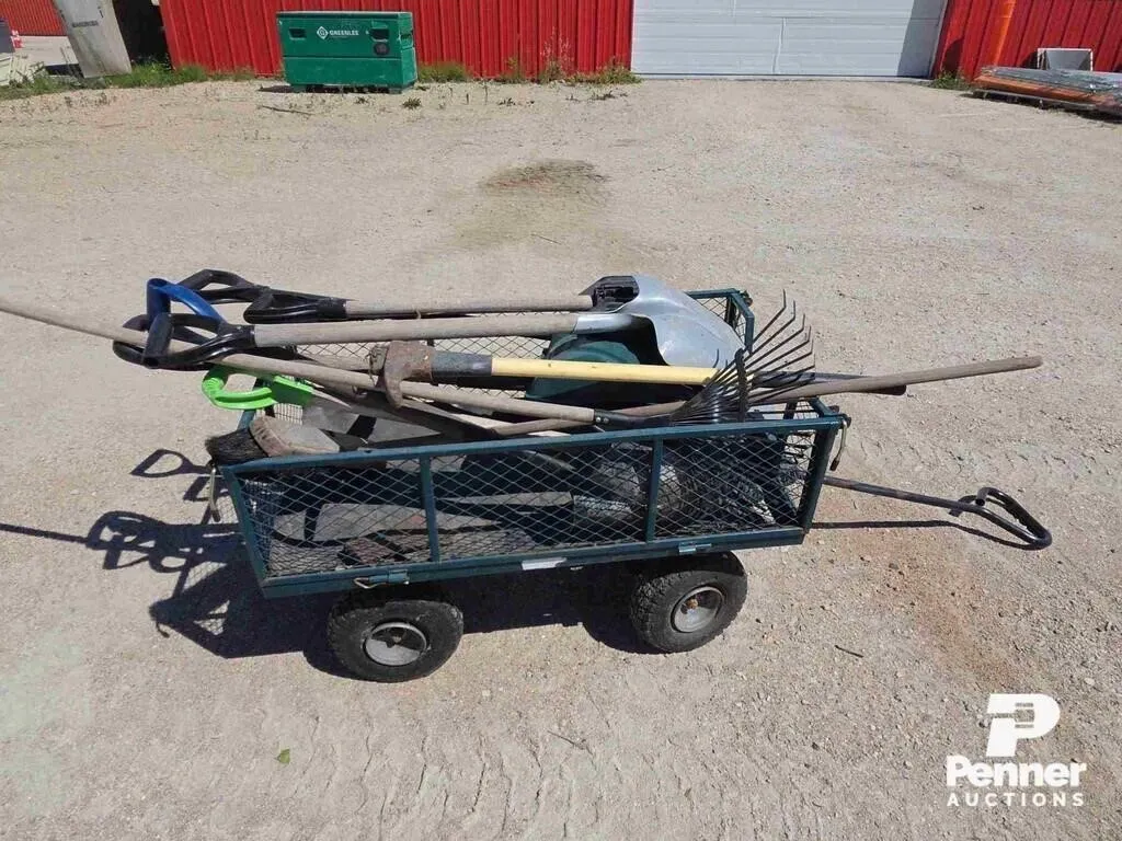 Garden Wagon W/ Tools