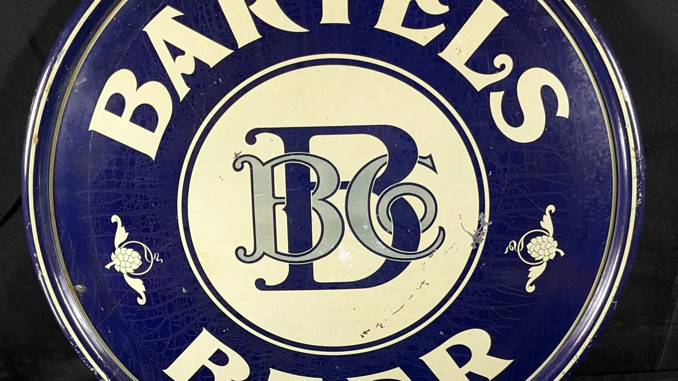 PRE PRO TIN CHARGER SIGN BARTELS BEER