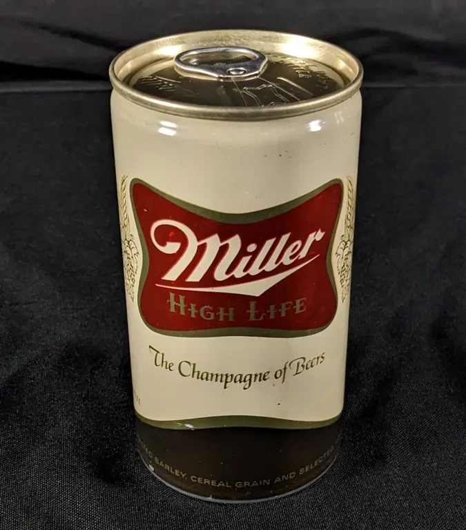 TEST CAN PULL TAB MILLER HIGH LIFE BEER MILWAUKEE
