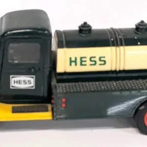 Hess 1982 Gasoline First Hess Truck, Untested, 11" Long, Broken Battery Compartment Tab & Spouts on Top of Tanker