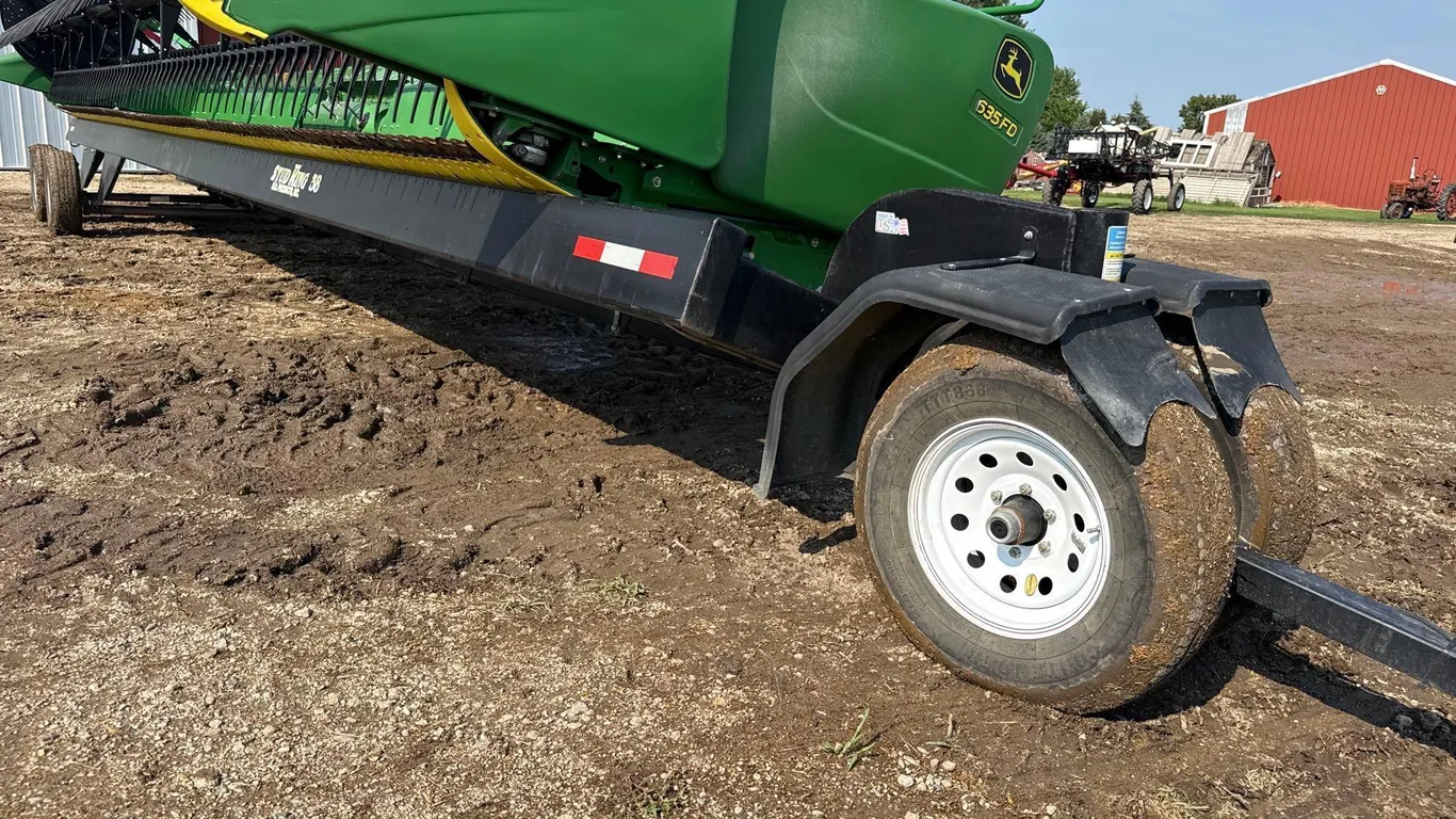 Stud King 38ft Tri-steer Header Cart