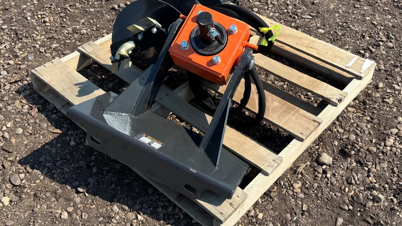 Unused 2026 Wolverine Mini Skid Steer Auger Drive w/ 42" Bit
