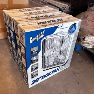 (4) LASKO BOX FAN