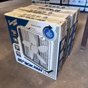 (4) LASKO BOX FAN