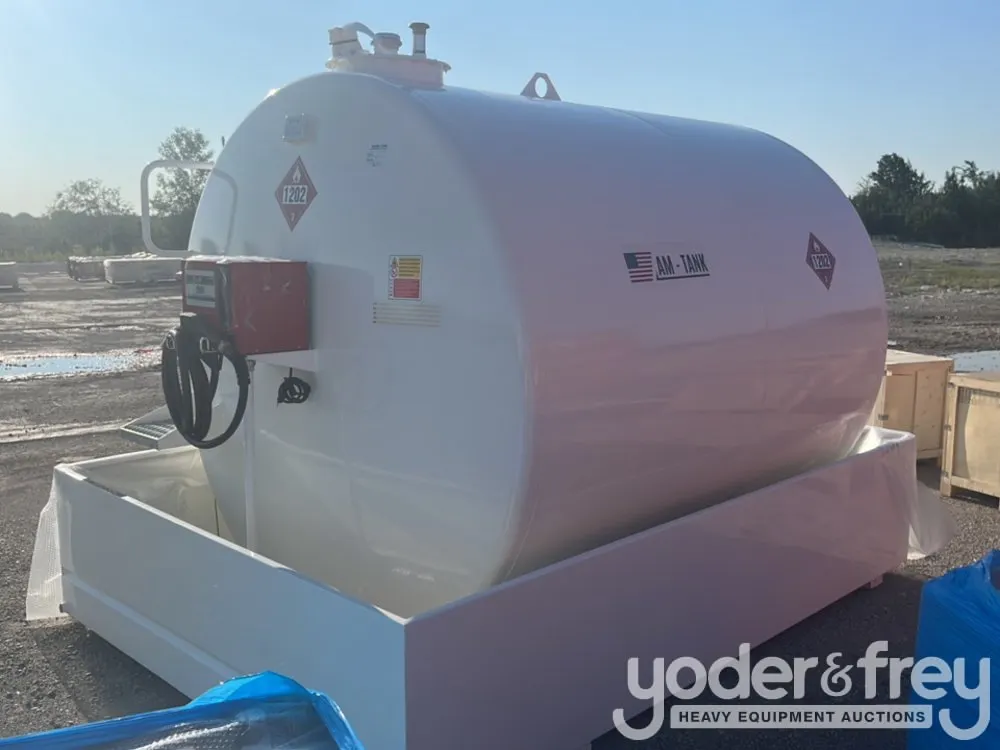 Unused 2026 AM - Tank 2300 Gallon Diesel Tank c/w Electric Pump, Manual Nozzle