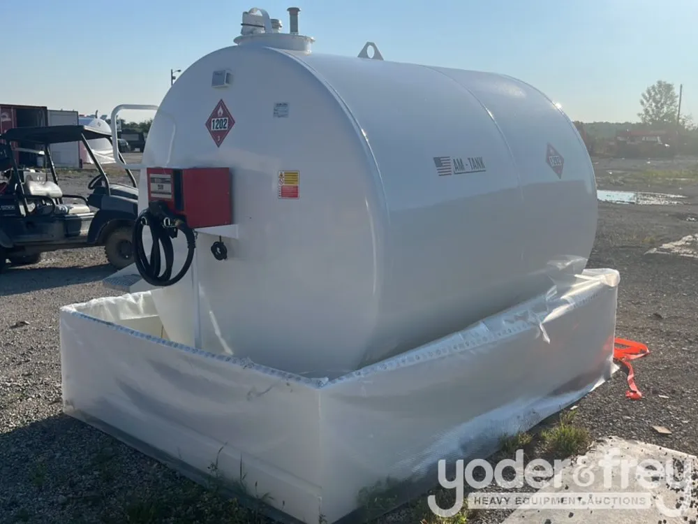 Unused 2026 AM - Tank 2300 Gallon Diesel Tank c/w Electric Pump, Manual Nozzle