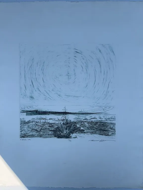 Armand Vaillancourt Limited Edition Print, 22” x 18”