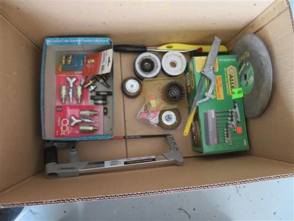 Air Adapters * Brushes * Hacksaw
