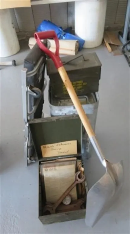 Shop Creeper * Ammunition Tool Boxes * Wrenches