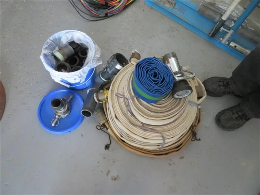 350' Firehose w/Nozzle & Couplers * Elec. Wire