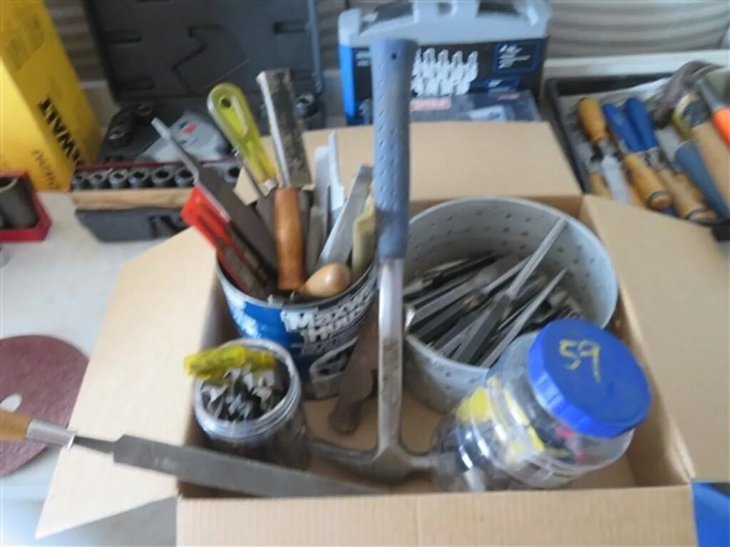 Punches * Chisels * Files * Drill Bits