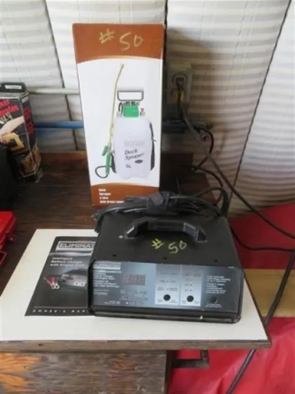 Battery Charger * Small Sprayer