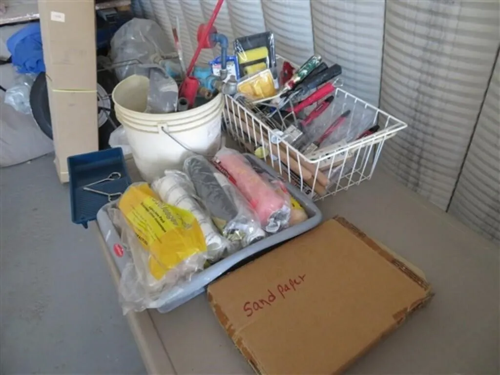 Paint Brushes * Rollers * Sand Paper