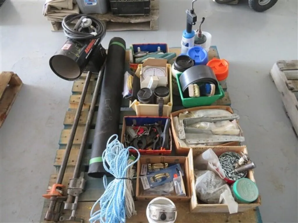 Heater * Tar Paper * C-Clamps * Tape Measure