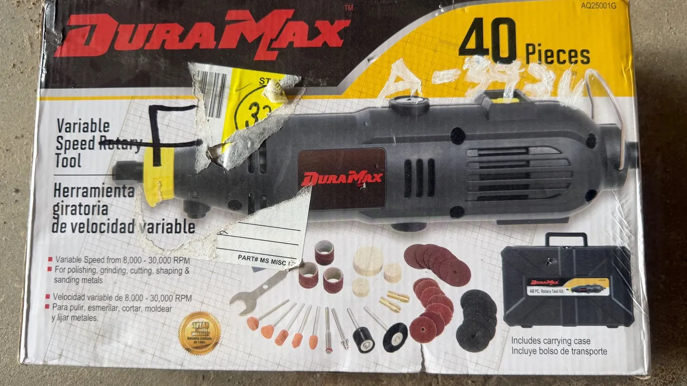 DURAMAX SPEED ROTARY TOOL