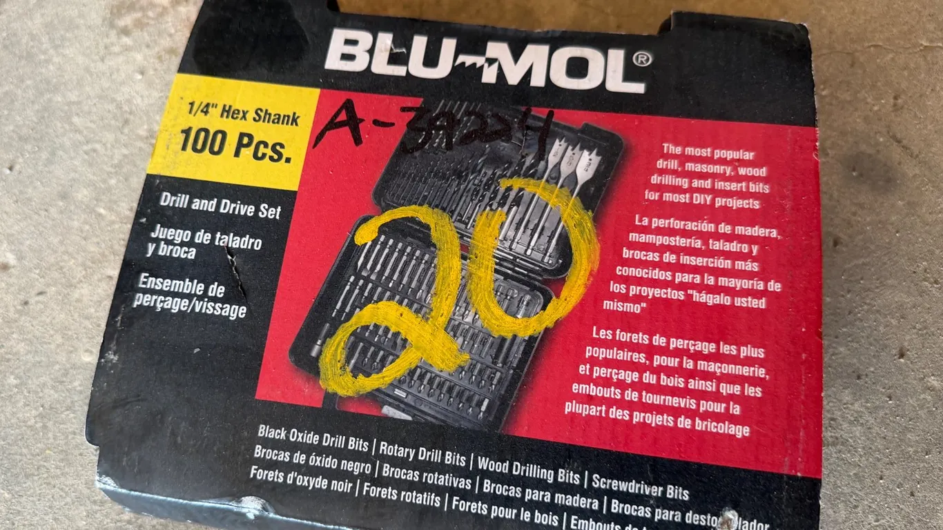BLU-MUL 1/4IN HEX SHANK