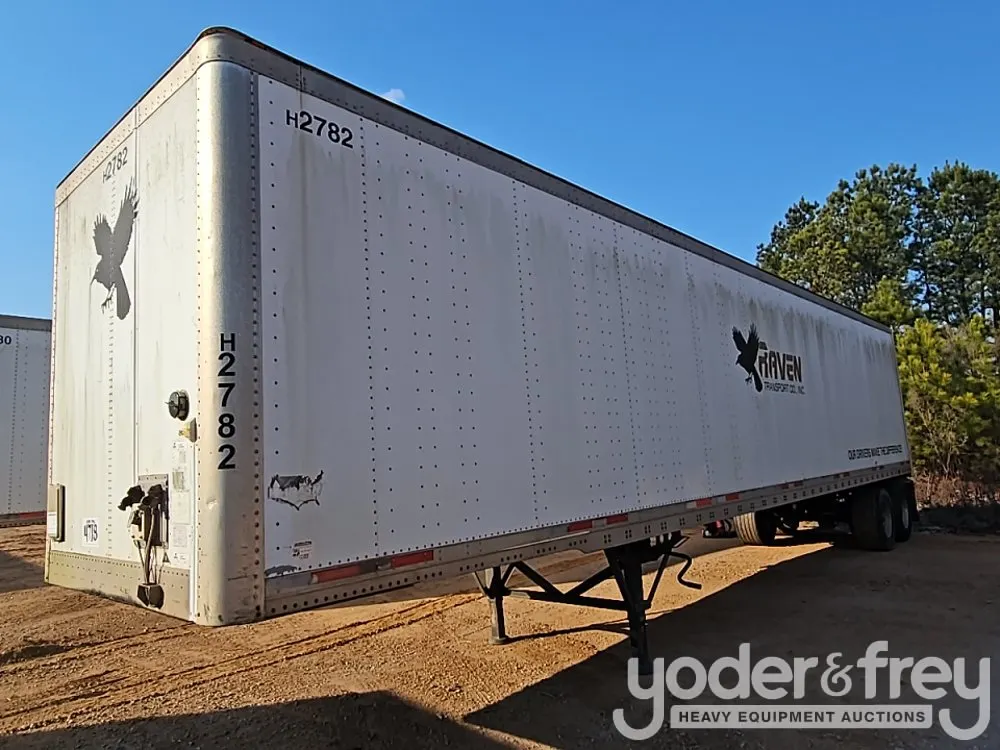 2011 Wabash 42' Tandem Axle Dry Van Trailer, 68,000lb GVWR