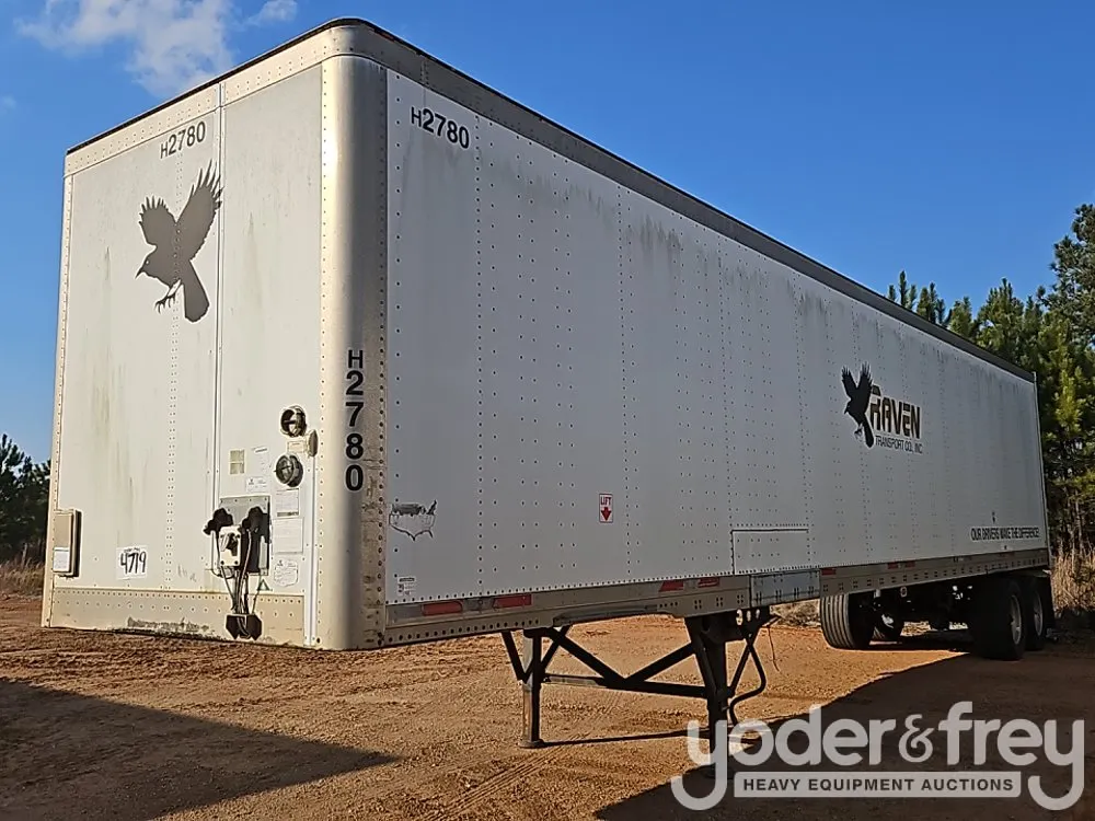 2011 Wabash 42' Tandem Axle Dry Van Trailer, 68,000lb GVWR
