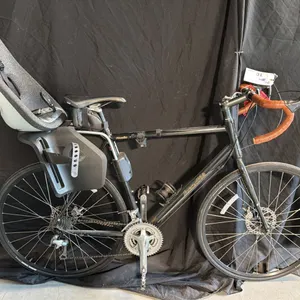 BRODIE RONIN 27 SPEED BLACK ROAD BICYCLE WITH A BABY SEAT