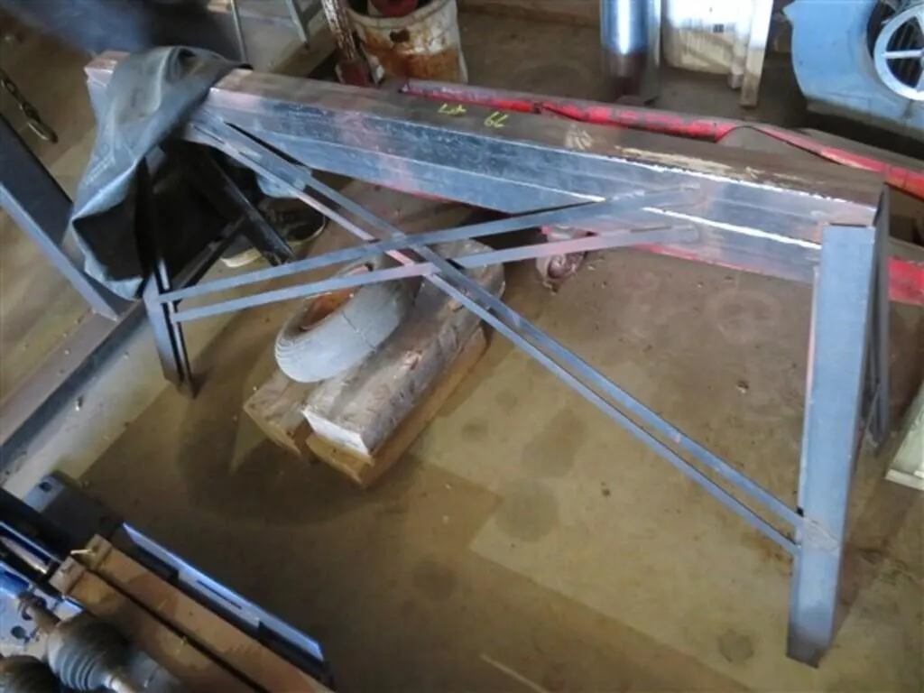 2 Metal Saw Horses