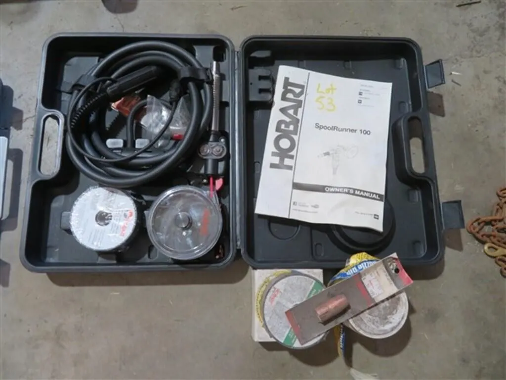 Hobart Spool Runner 100 Gun * Extra Wire