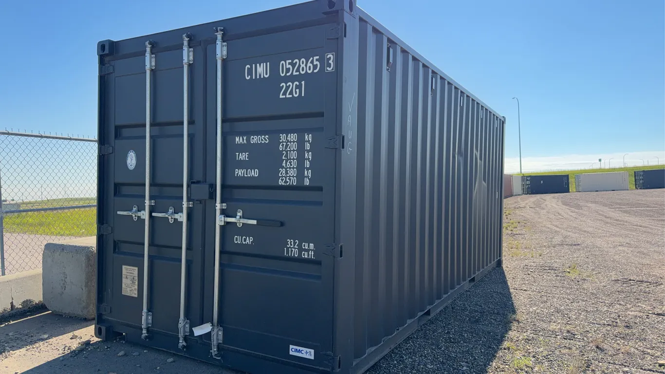 20' 1 Door Single Use Sea Container