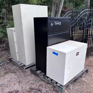 (4) OFFICE FILING CABINETS