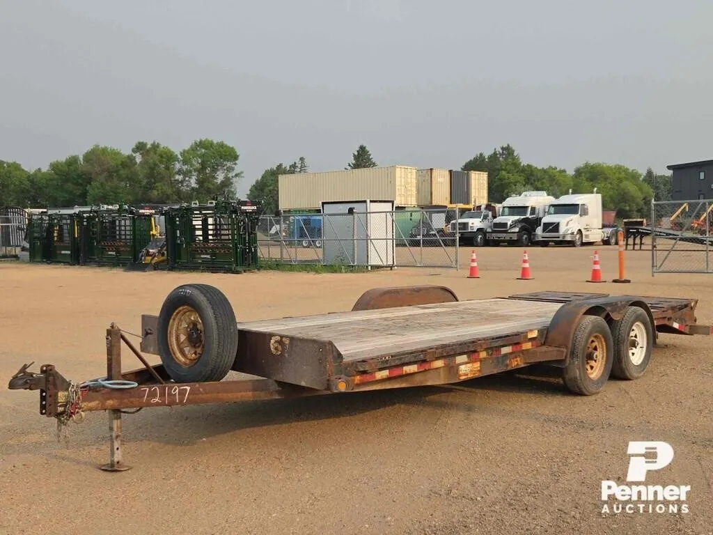 2017 20-FT Big Tex Car Hauler Trailer T/A